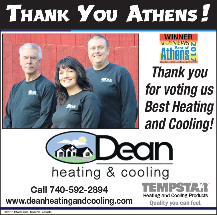 image of thank you athens ad from the athens news